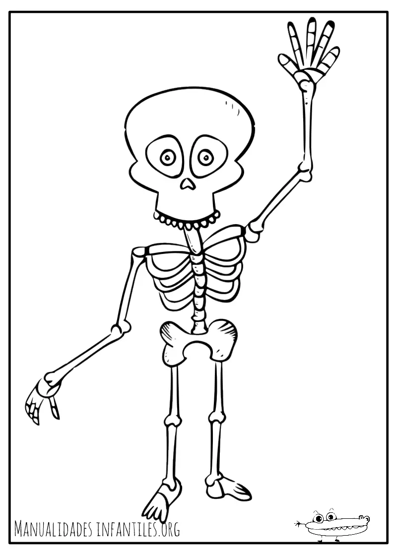 Dibujos Día de Muertos -Manualidades Infantiles