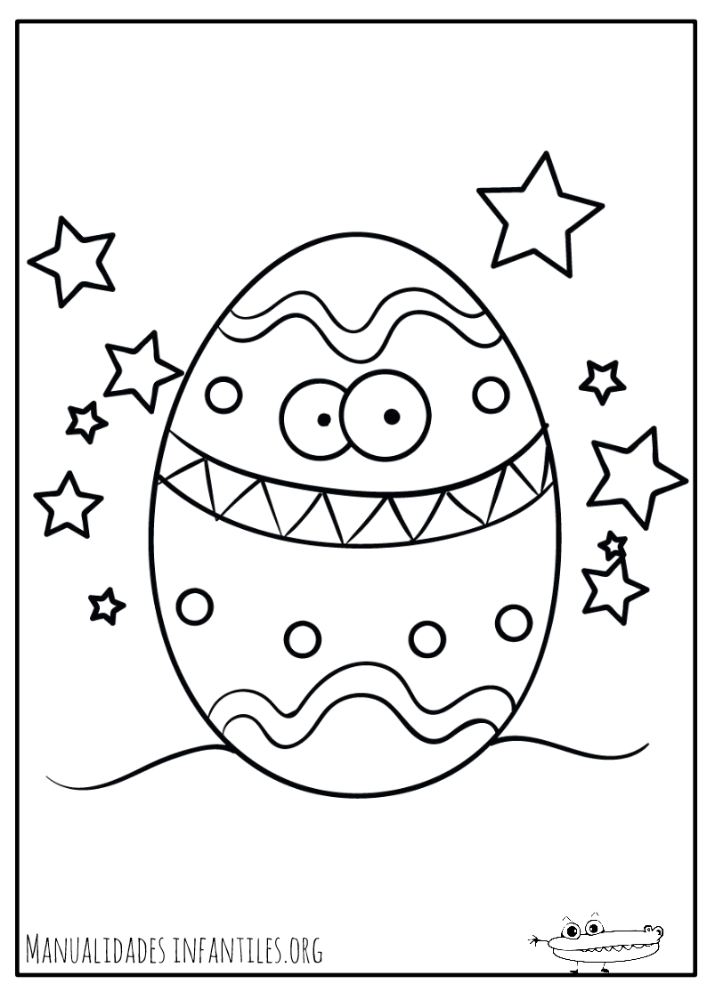 Dibujos de Pascua -Manualidades Infantiles