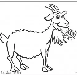 Dibujo de una cabra