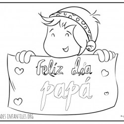 Dibujo feliz dia del padre