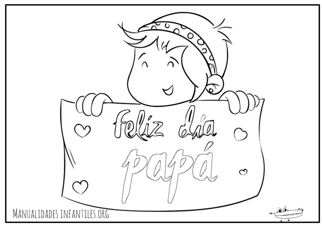 Dibujos para el Día del Padre -Manualidades Infantiles