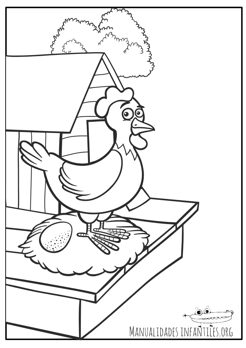 Dibujos de animales de granja -Manualidades Infantiles Dibujos de animales de granja -Manualidades Infantiles