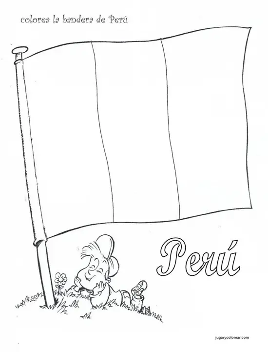 bandera de peru