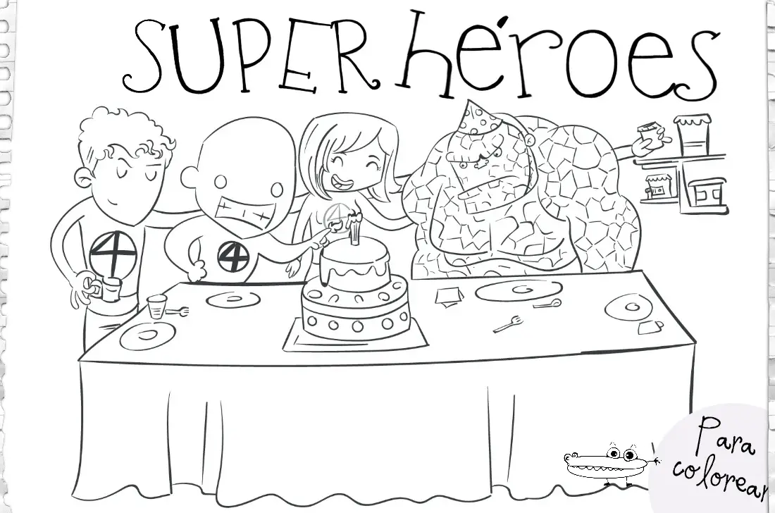 Dibujos de Superheroes