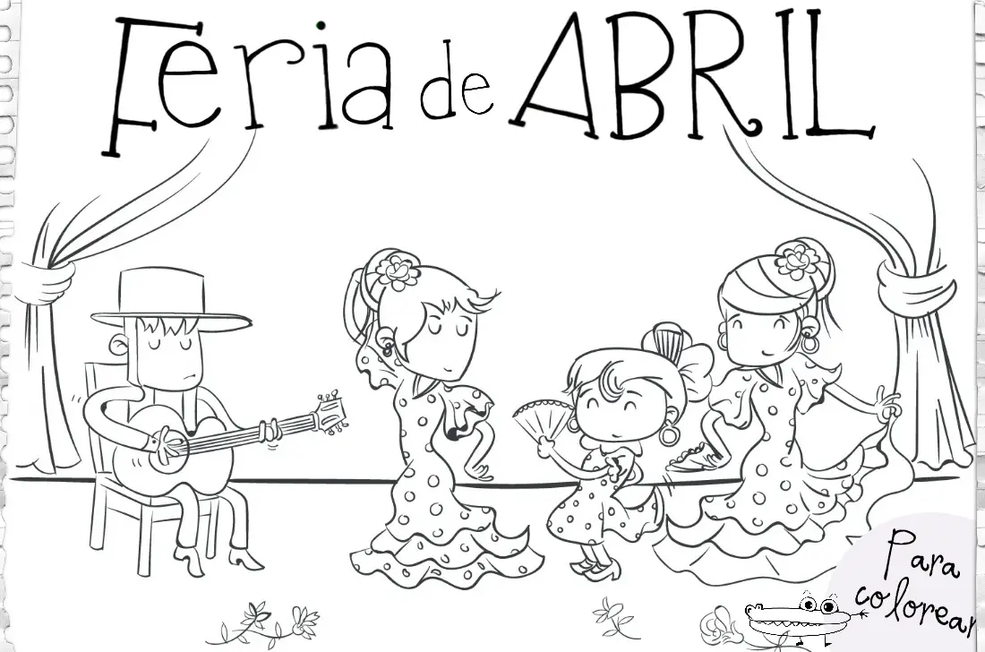 Dibujos de la Feria de Abril