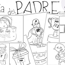 Dibujos para colorear del Dia del Padre