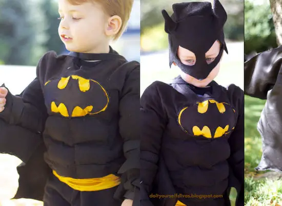 Desilusión Anormal Cambiarse de ropa Disfraz de Batman -Manualidades Infantiles