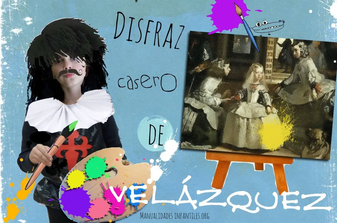 Disfraz de pintor velazquez