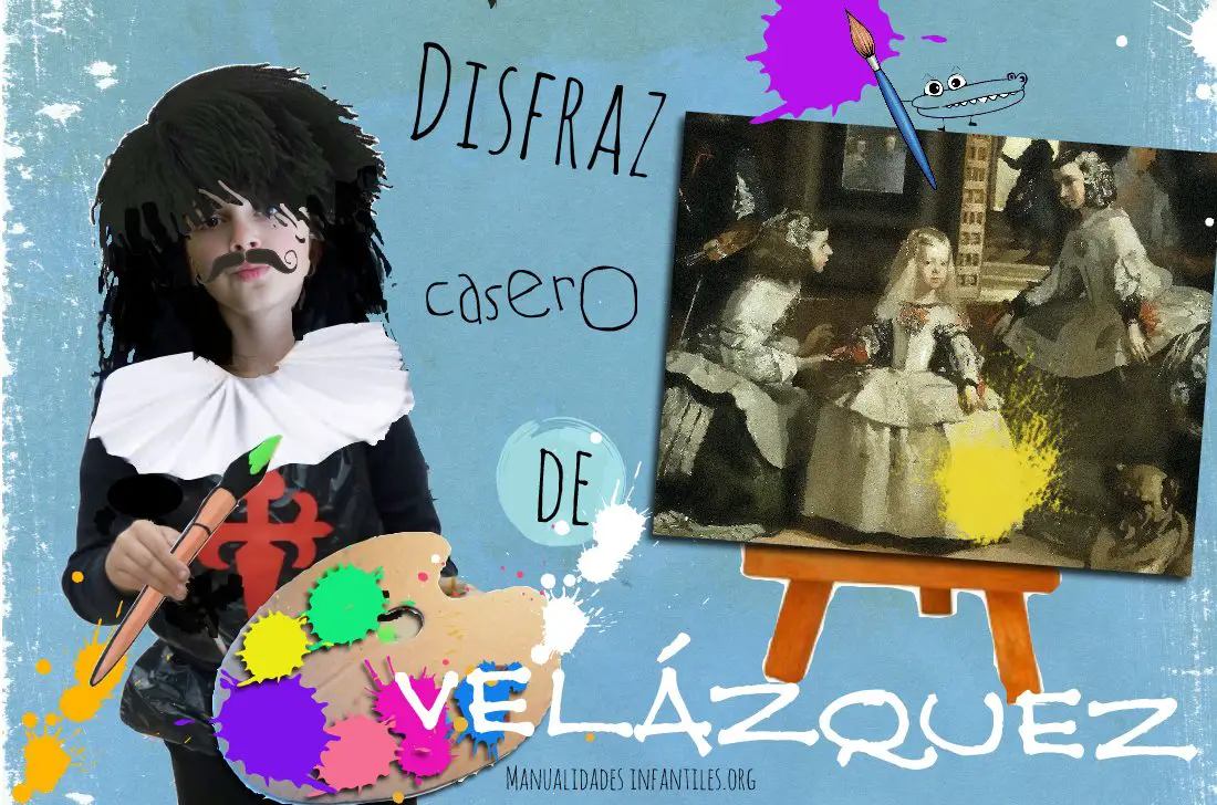 deshonesto cocina bloquear Disfraz del Pintor Velázquez -Manualidades Infantiles