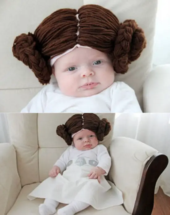 disfraz de Princesa Leila para bebe