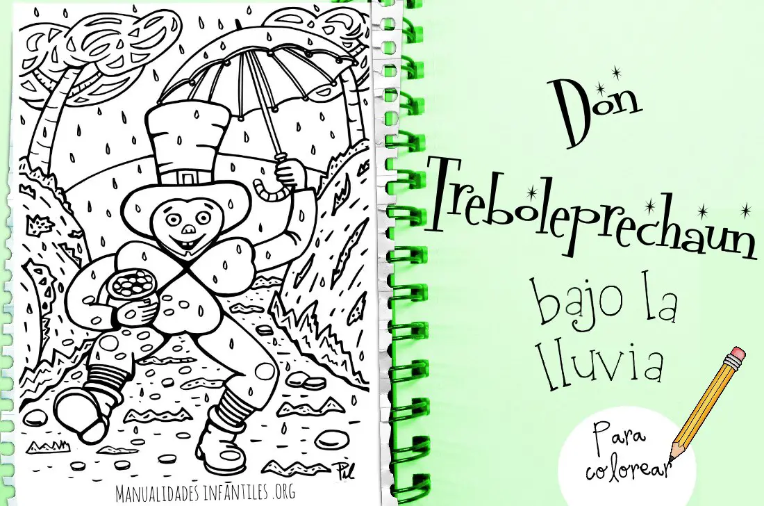 Don Treboleprechaun para colorear