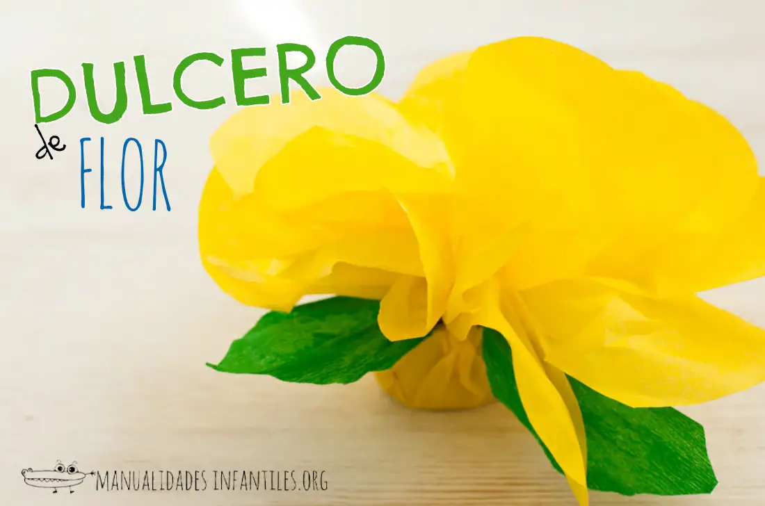 Dulcero de flor para regalo