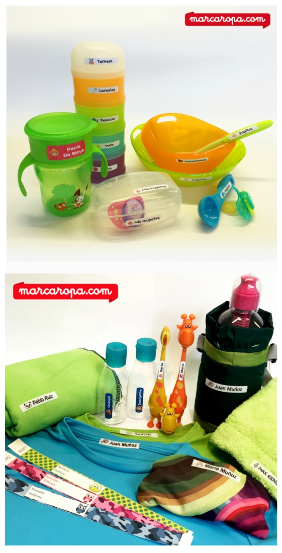 Etiquetas para marcar objetos