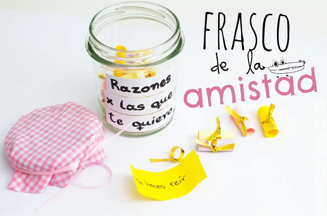 frasco de la amistad