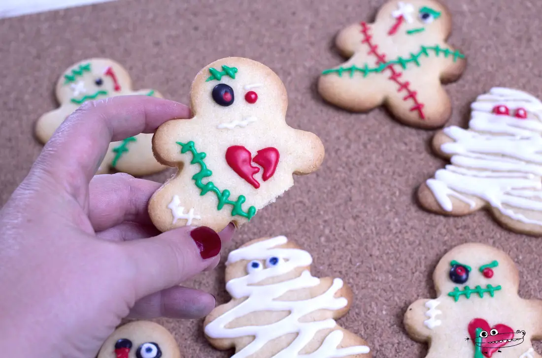 Galletas de jengibre monstruosas