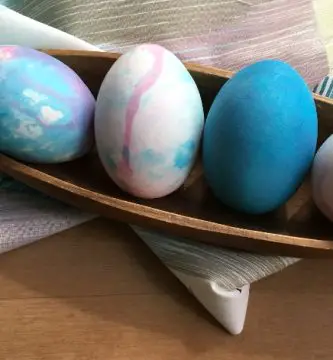 Huevos pintados preescolar