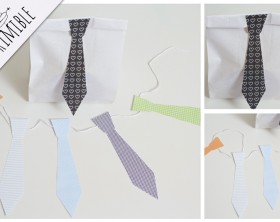 Imprimible corbata para el Día del Padre