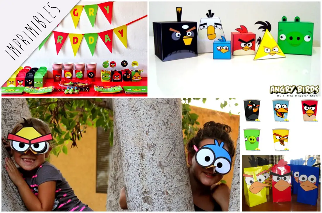 Imprimibles de Angry Birds