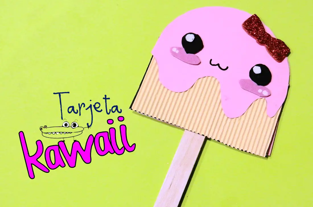 Invitacion Kawaii aniversario