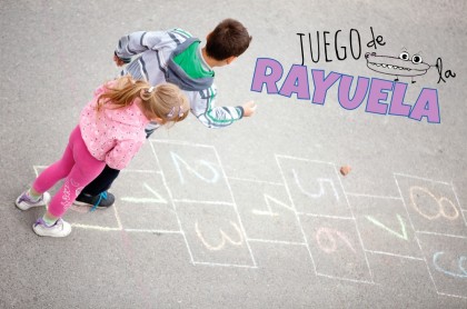 Juego de la rayuela -Manualidades Infantiles