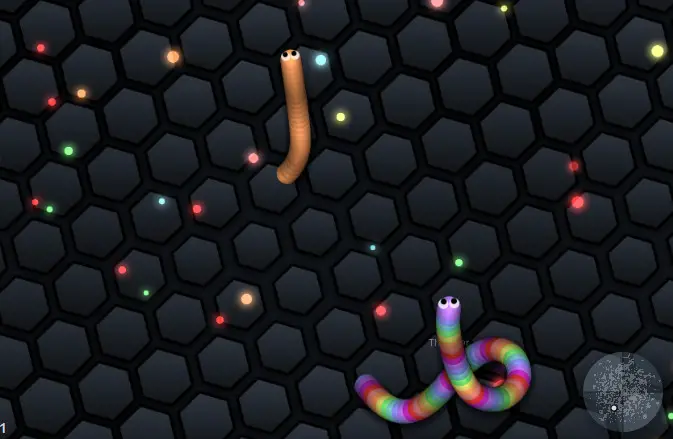 Juego de la serpiente Slither.io