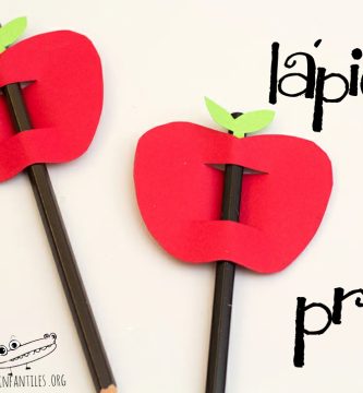 Lapiceros manzana para el profesor