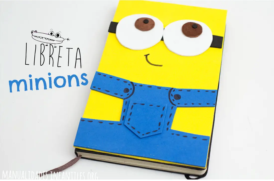 Libreta decorada minions