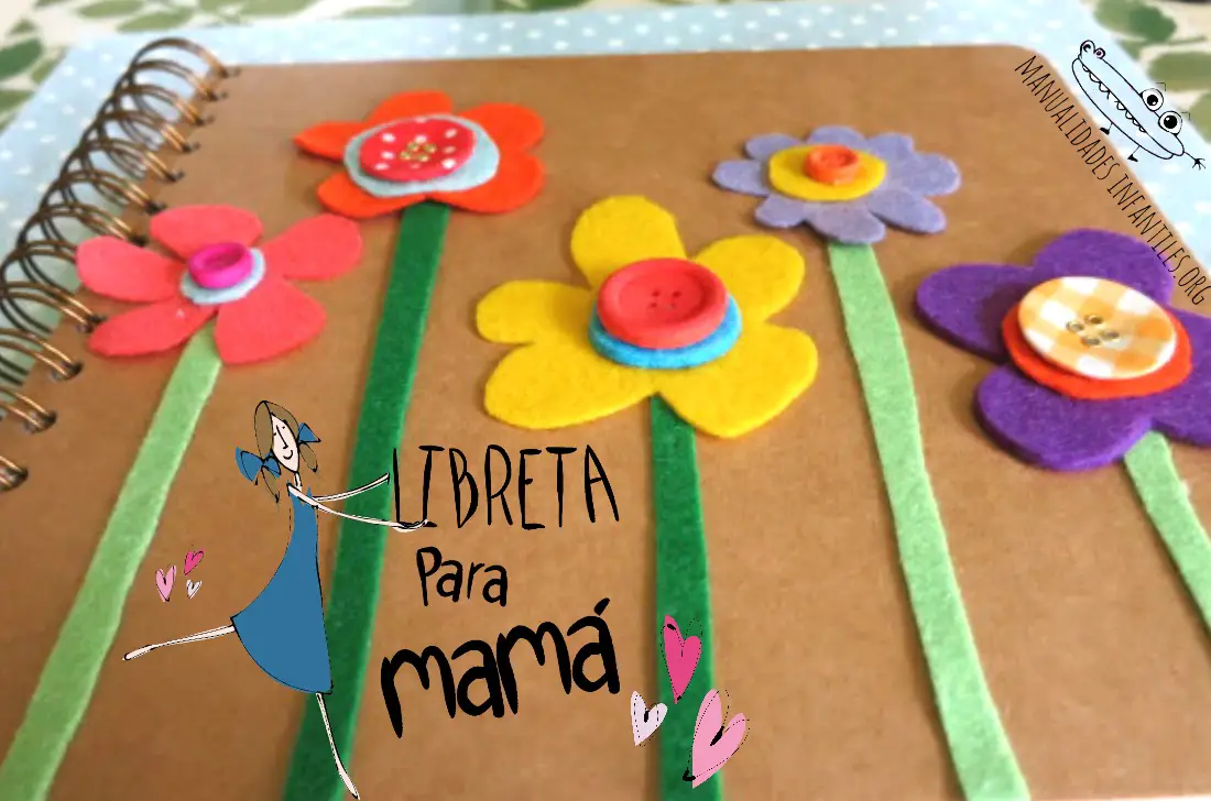 Libreta para el dia de la madre