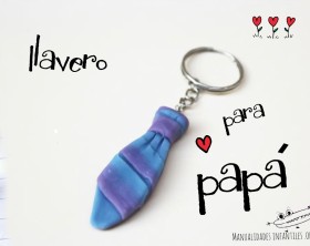 Llavero corbata para el Dia del Padre