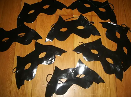Máscaras de Murciélago para Halloween -Manualidades Infantiles Máscaras de Murciélago para Halloween -Manualidades Infantiles