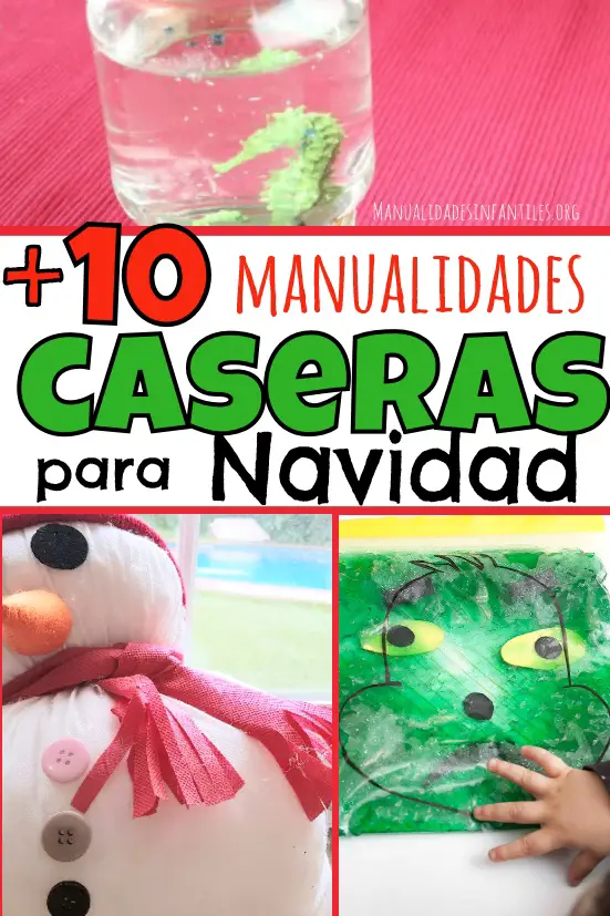 Manualidades caseras para Navidad