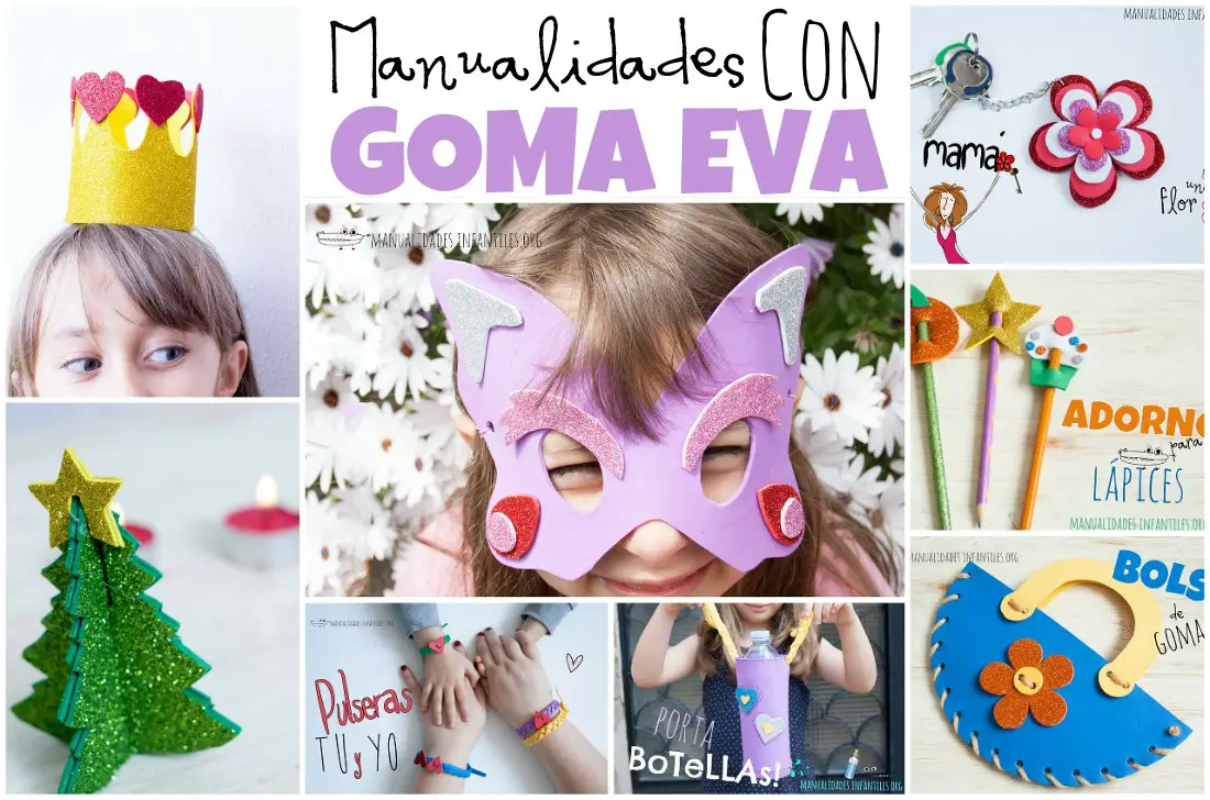 Manualidades con goma eva