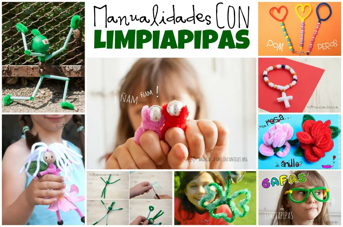 Manualidades con limpiapipas