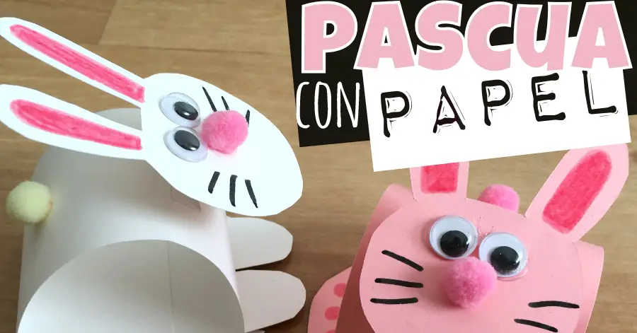 Manualidades de Pascua con papel