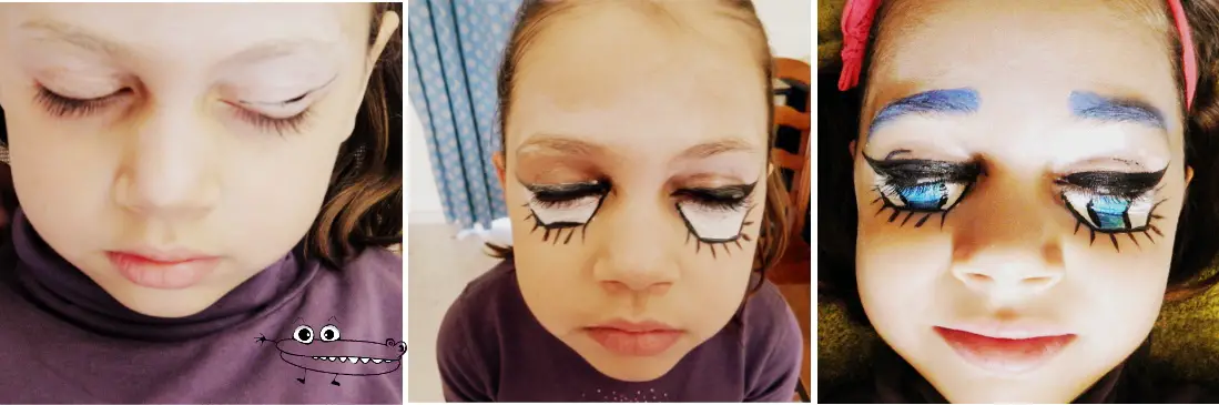 Maquillaje de muñeca manga paso a paso