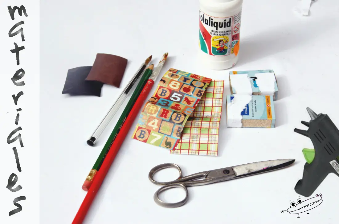 Materiales para hacer mini libros