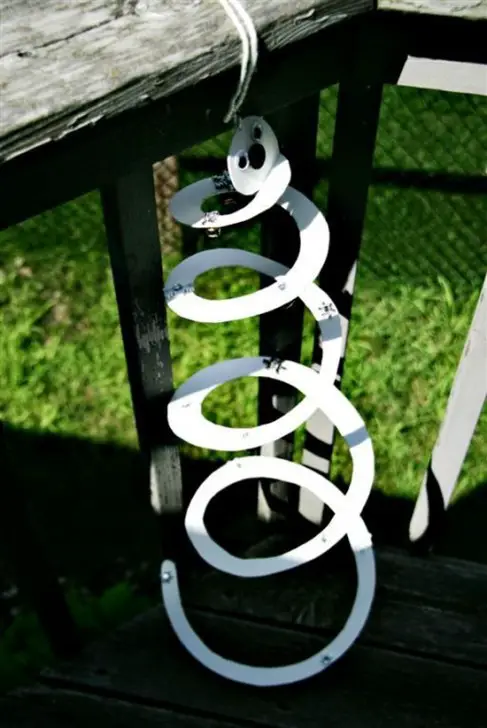 Muñeco de nieve en espiral