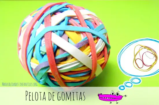 Pelota de bandas elasticas