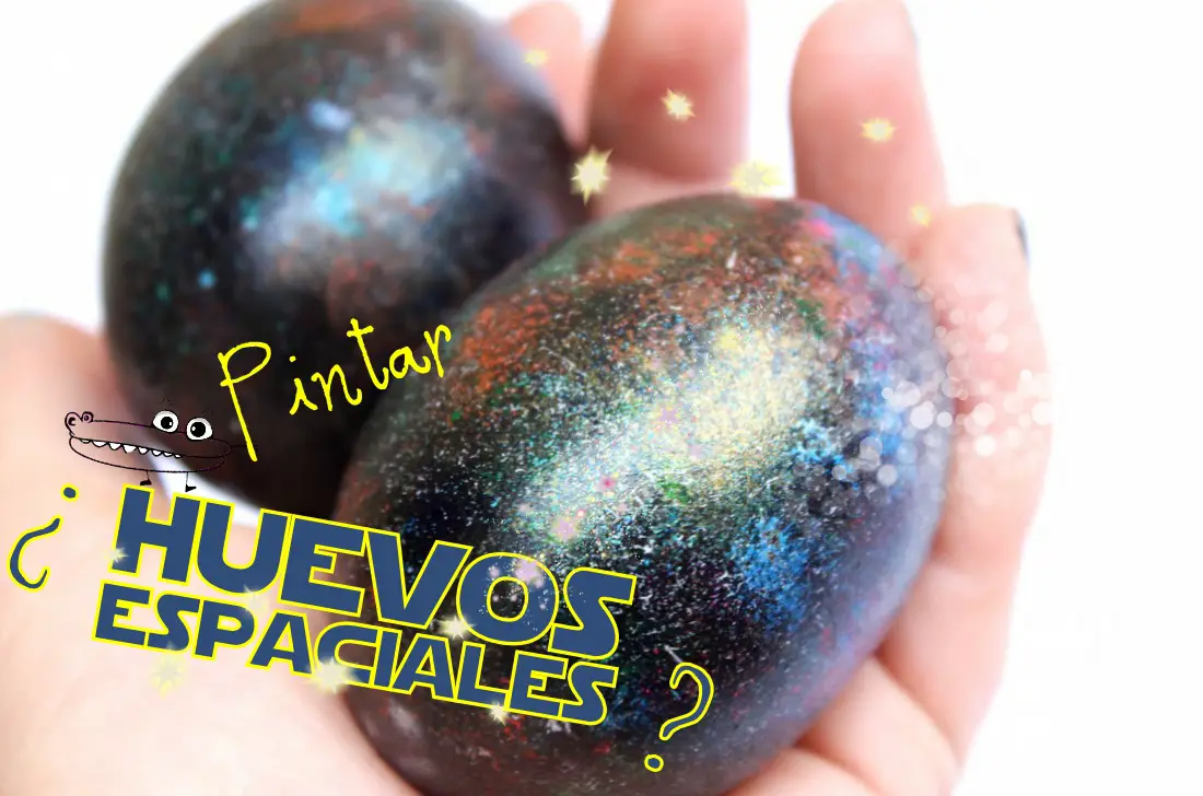 Pintar huevos del espacio