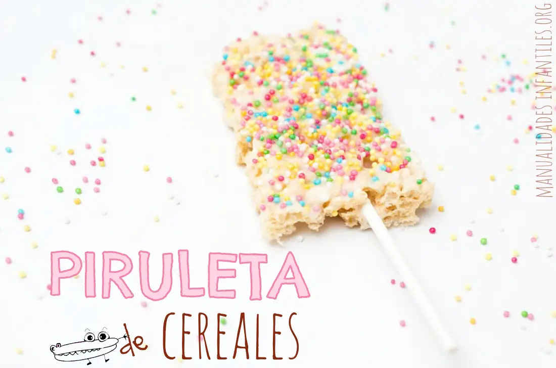 Piruletas de cereales