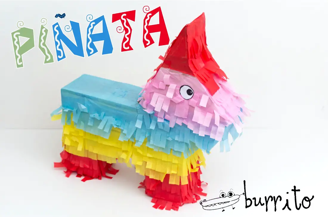 Piñata burrito