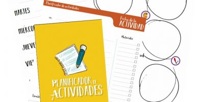 Planificador de actividades para niños