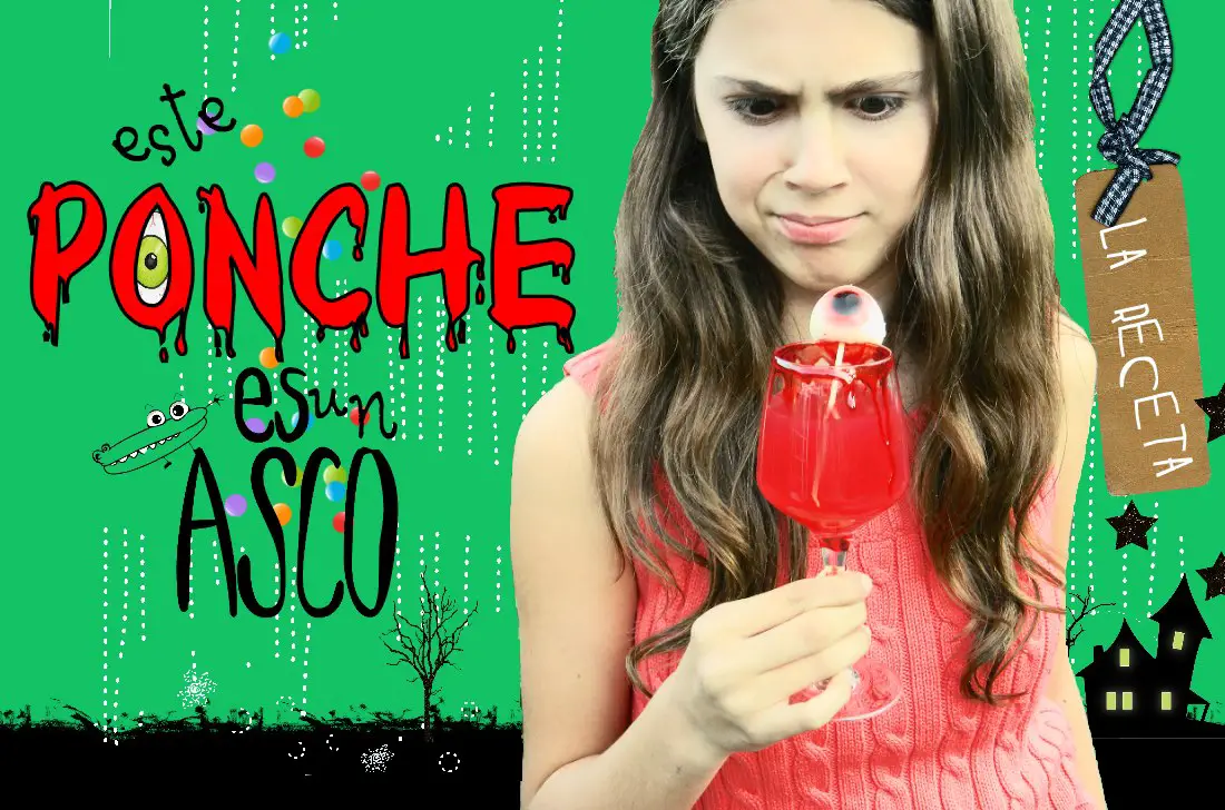 Ponche sangriento para Halloween