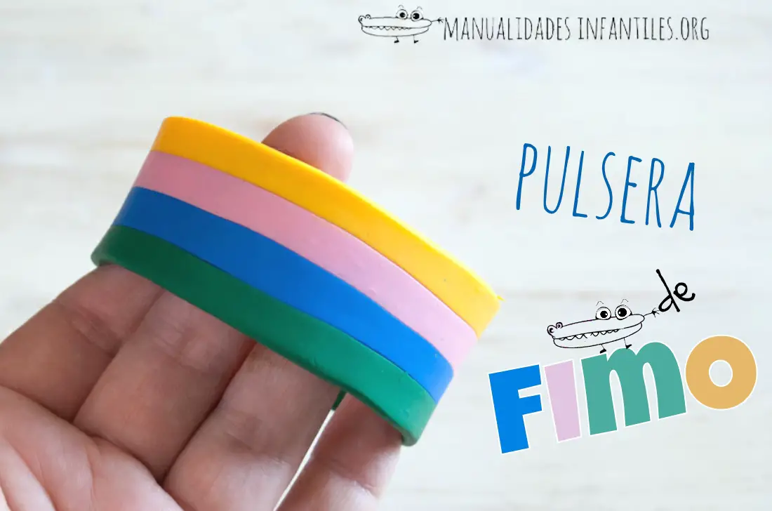 Pulsera de fimo