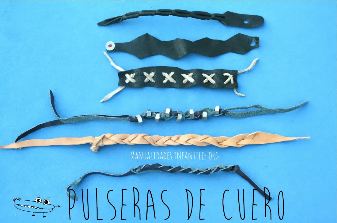 Pulseras de cuero