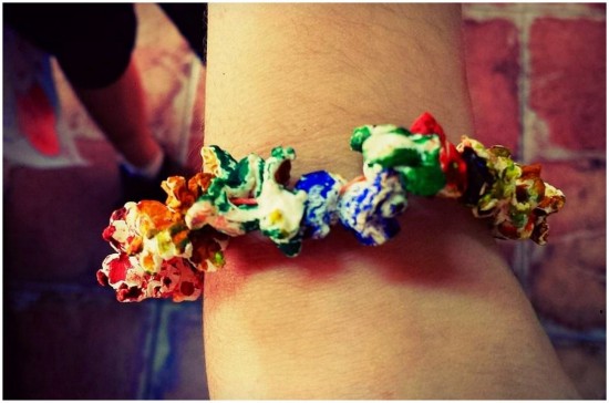 Pulseras de palomitas Pulseras de palomitas