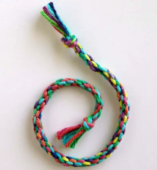 Pulseras de trenza redonda