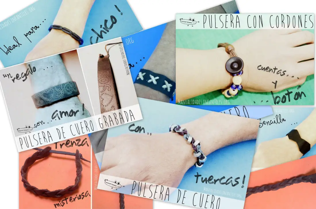 Pulseras chicos -Manualidades Infantiles