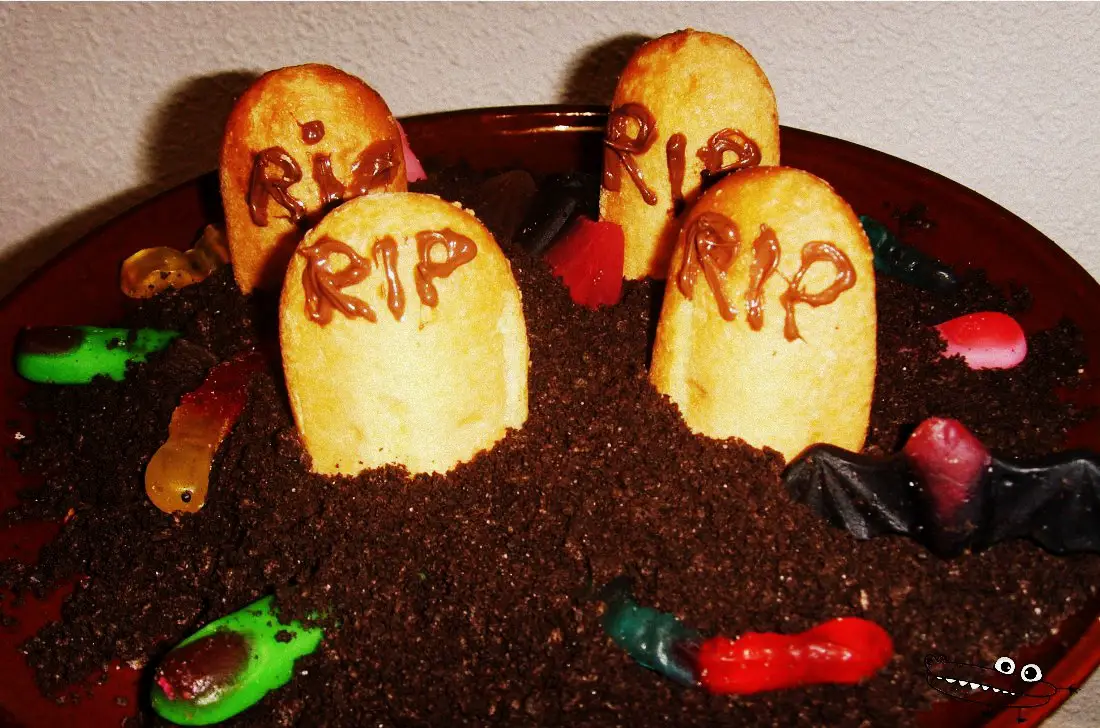 Receta cementerio halloween