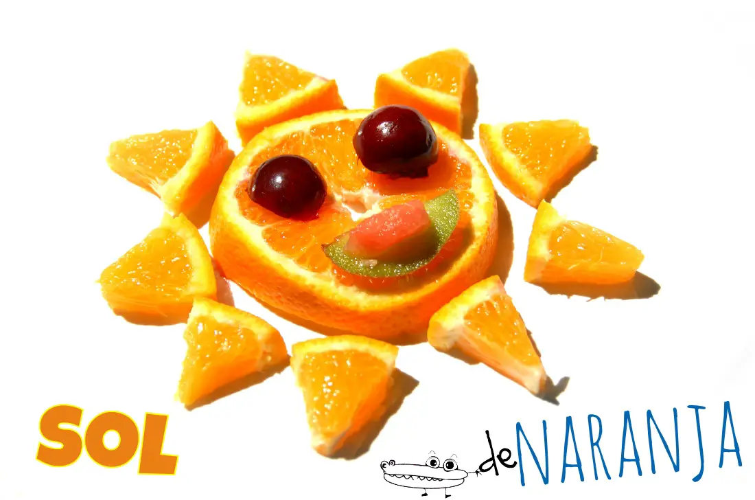 Receta sol de naranja